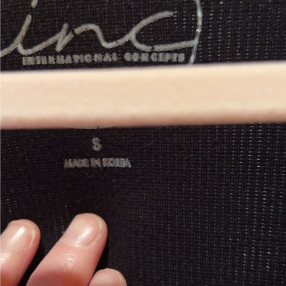 INC International Concepts | Women’s Black Cardigan Sweater Top Drape Small - Picture 2 of 6